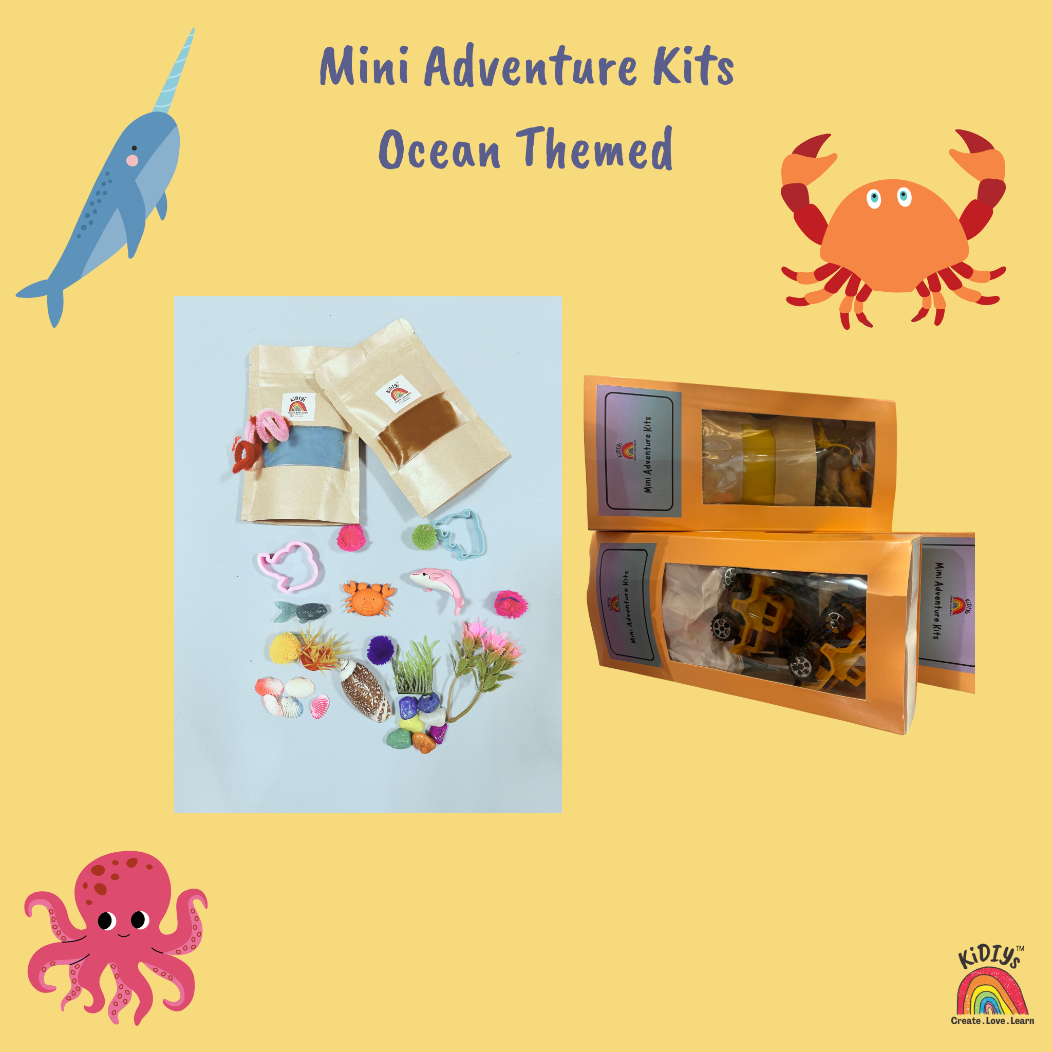 Mini Adventure Kits - Ocean themed