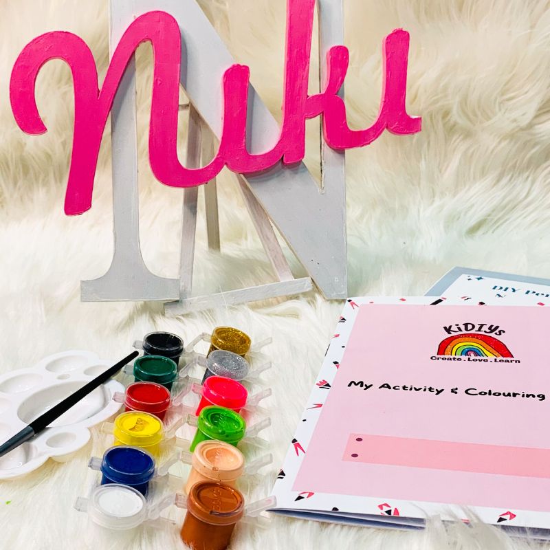 DIY Custom name & initial painting kit