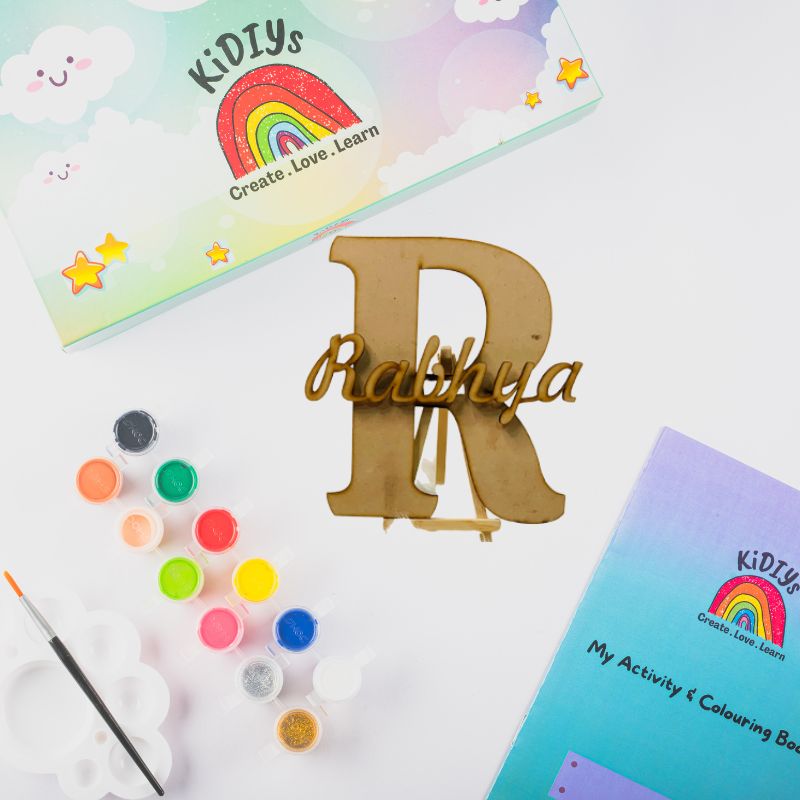 DIY custom Initial & Name Painting Kit