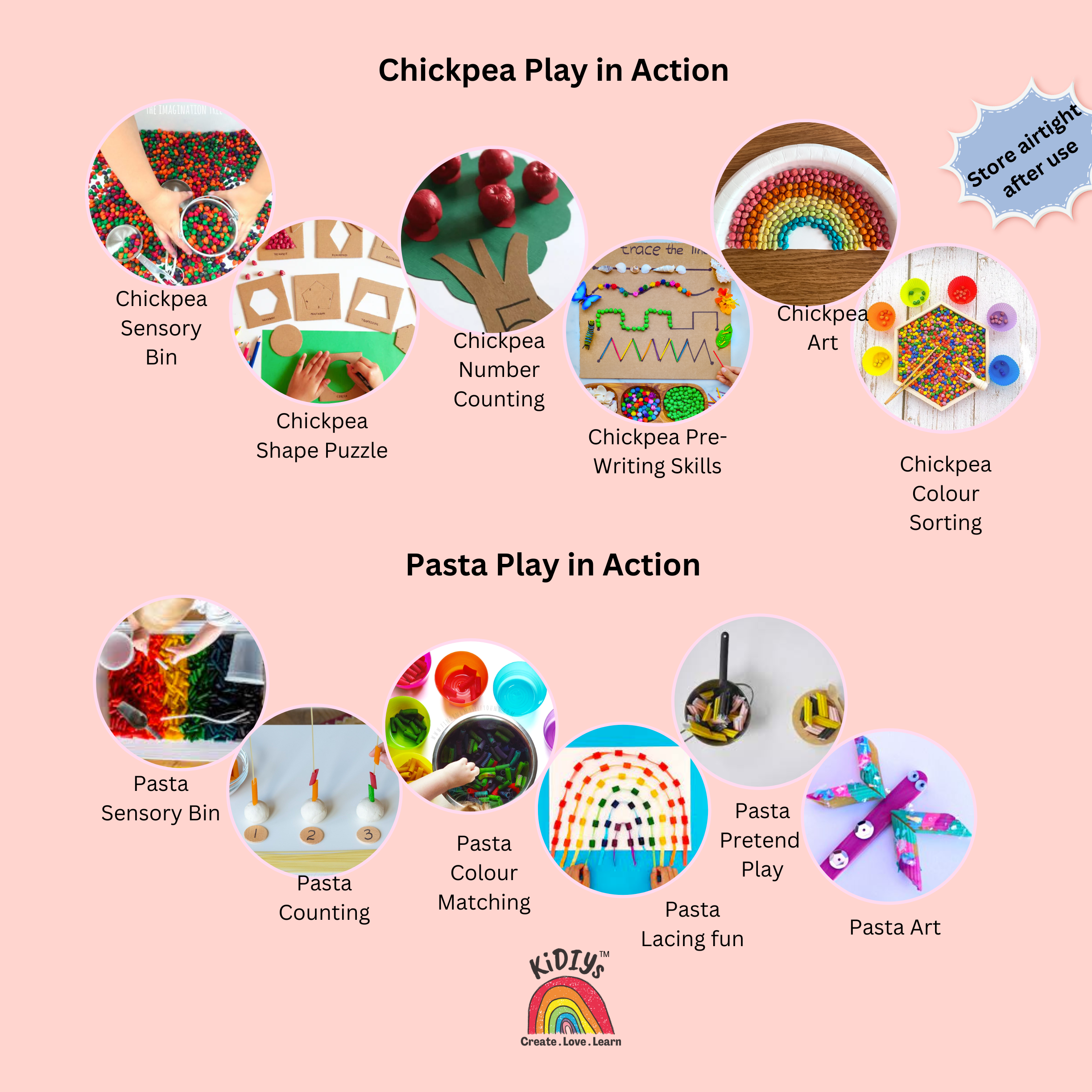 Peppa Sensory Kit with DIY Mud Mix