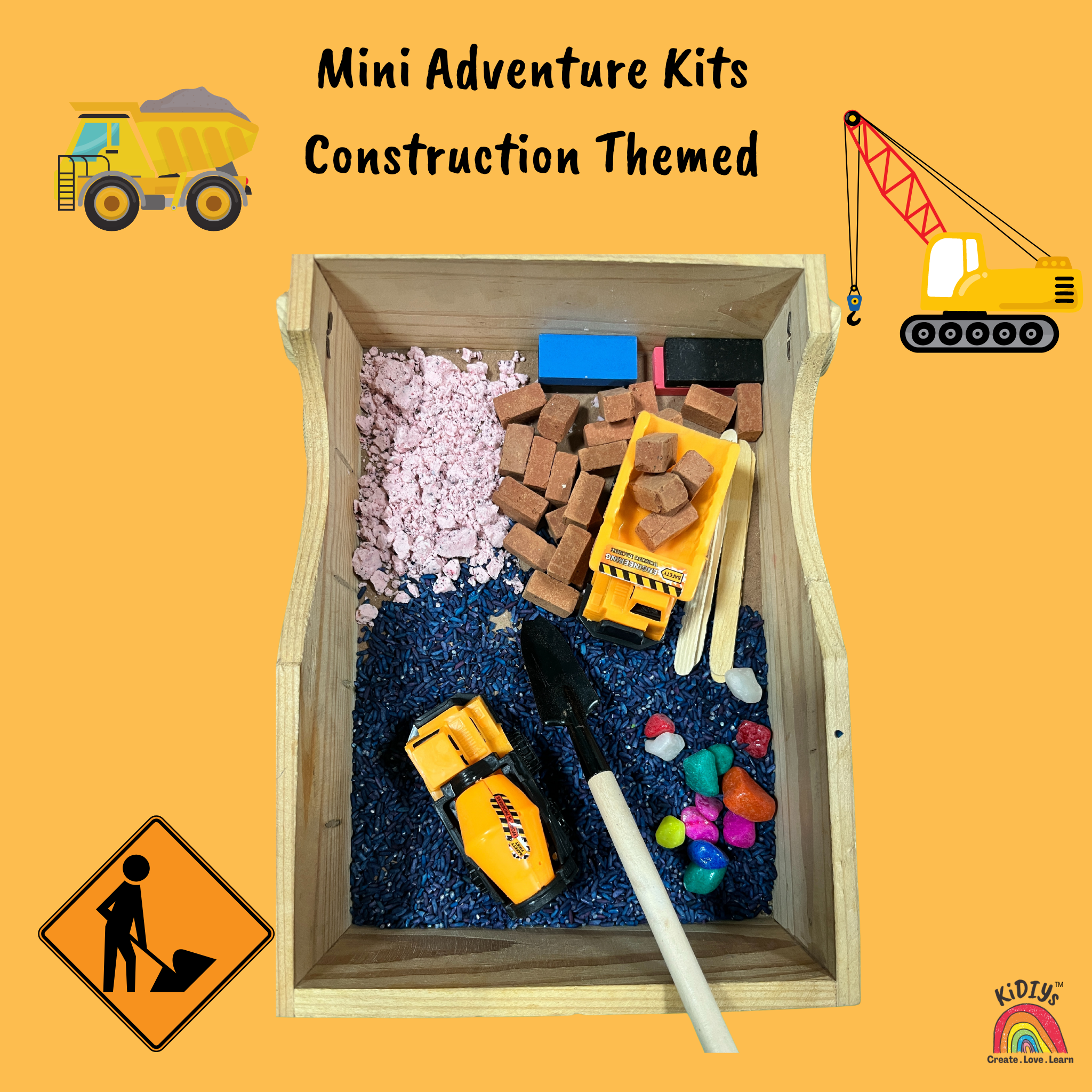 Mini Adventure Kits - Construction themed