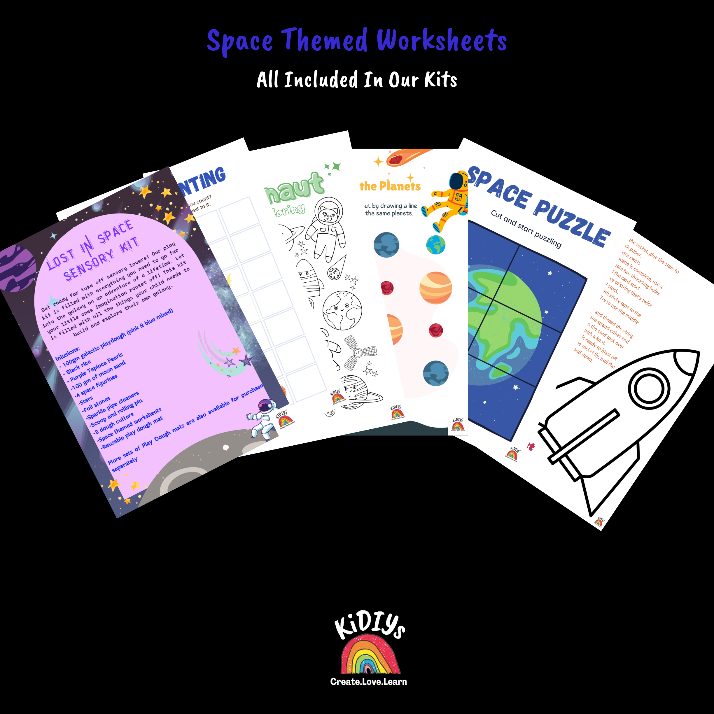 Lost in Space sensory Kit