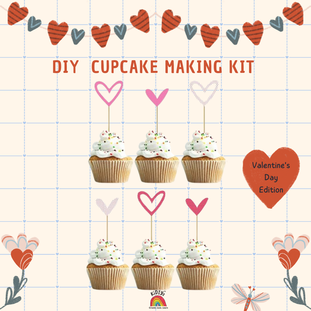 DIY Cupcake baking Kit - Valentines Edition