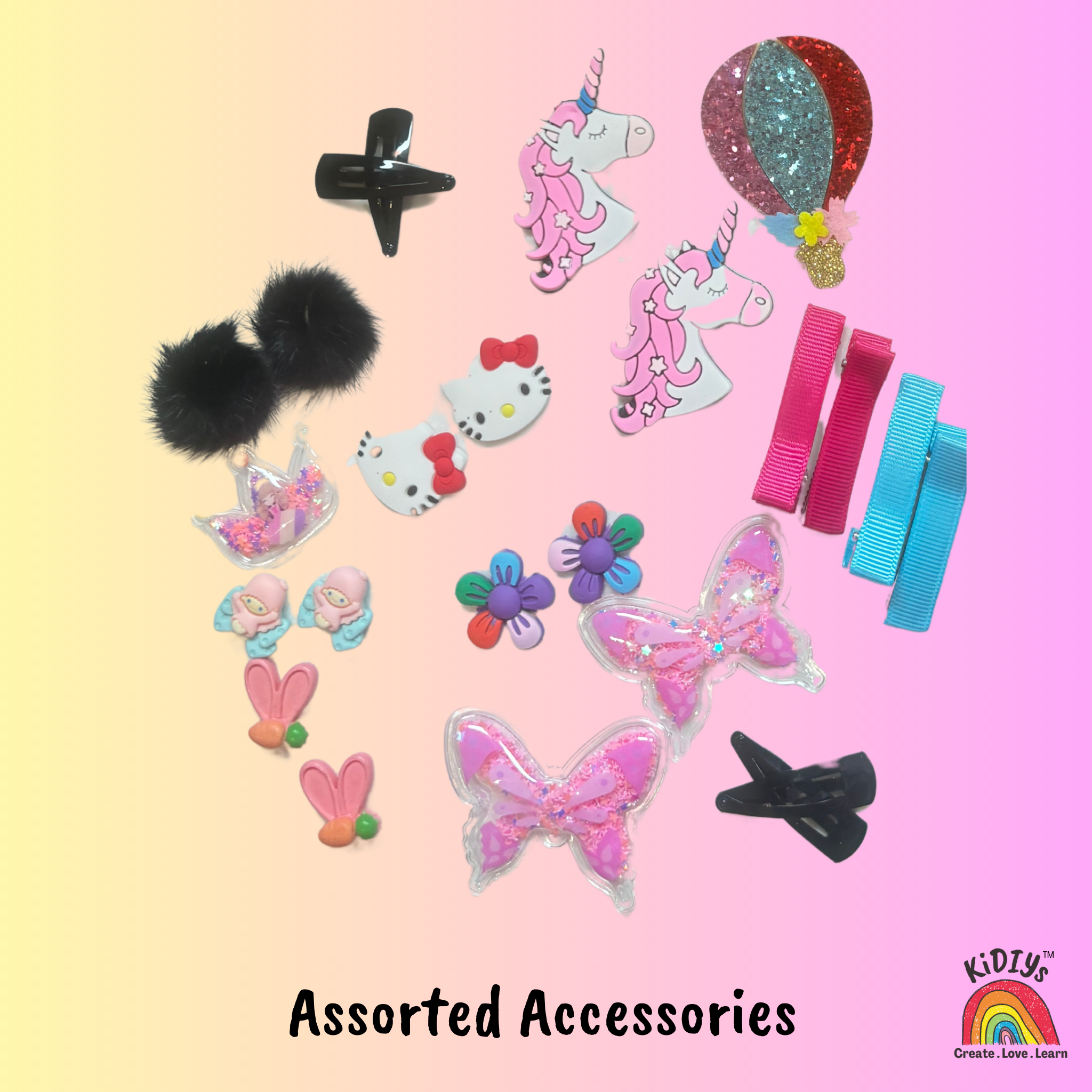 DIY Make your own hairbands and clips