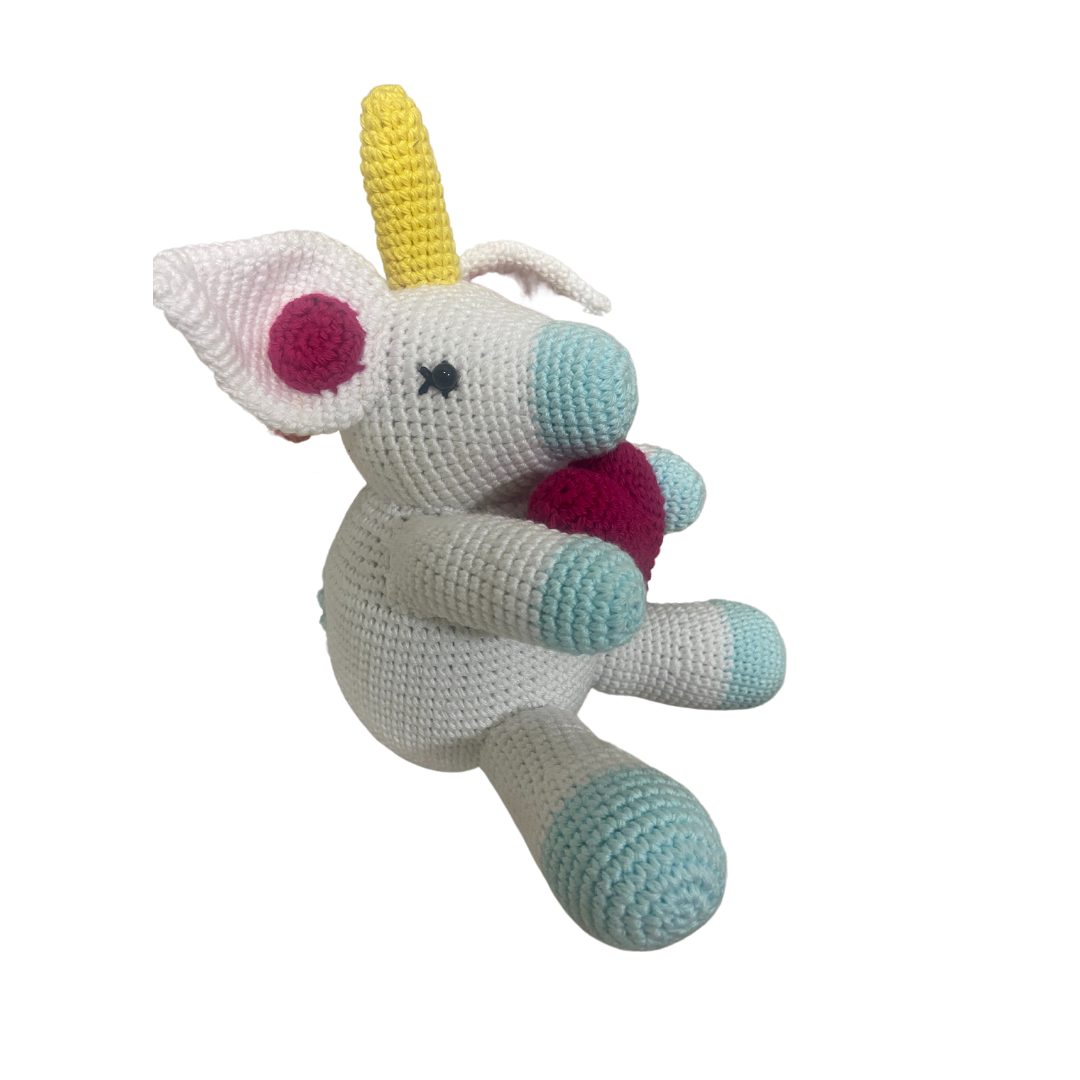 Crochet Unicorn Toy