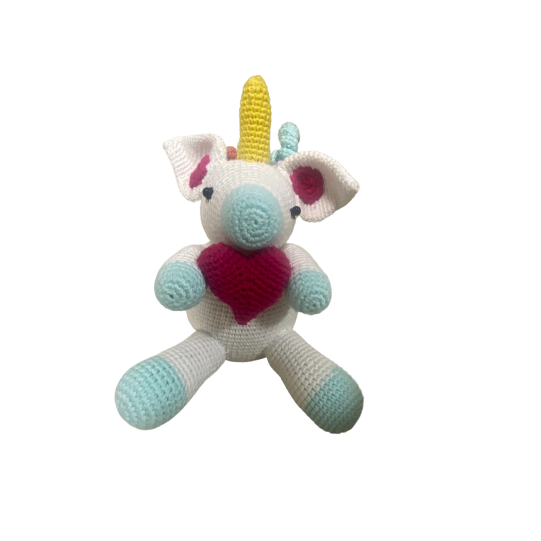 Crochet Unicorn Toy