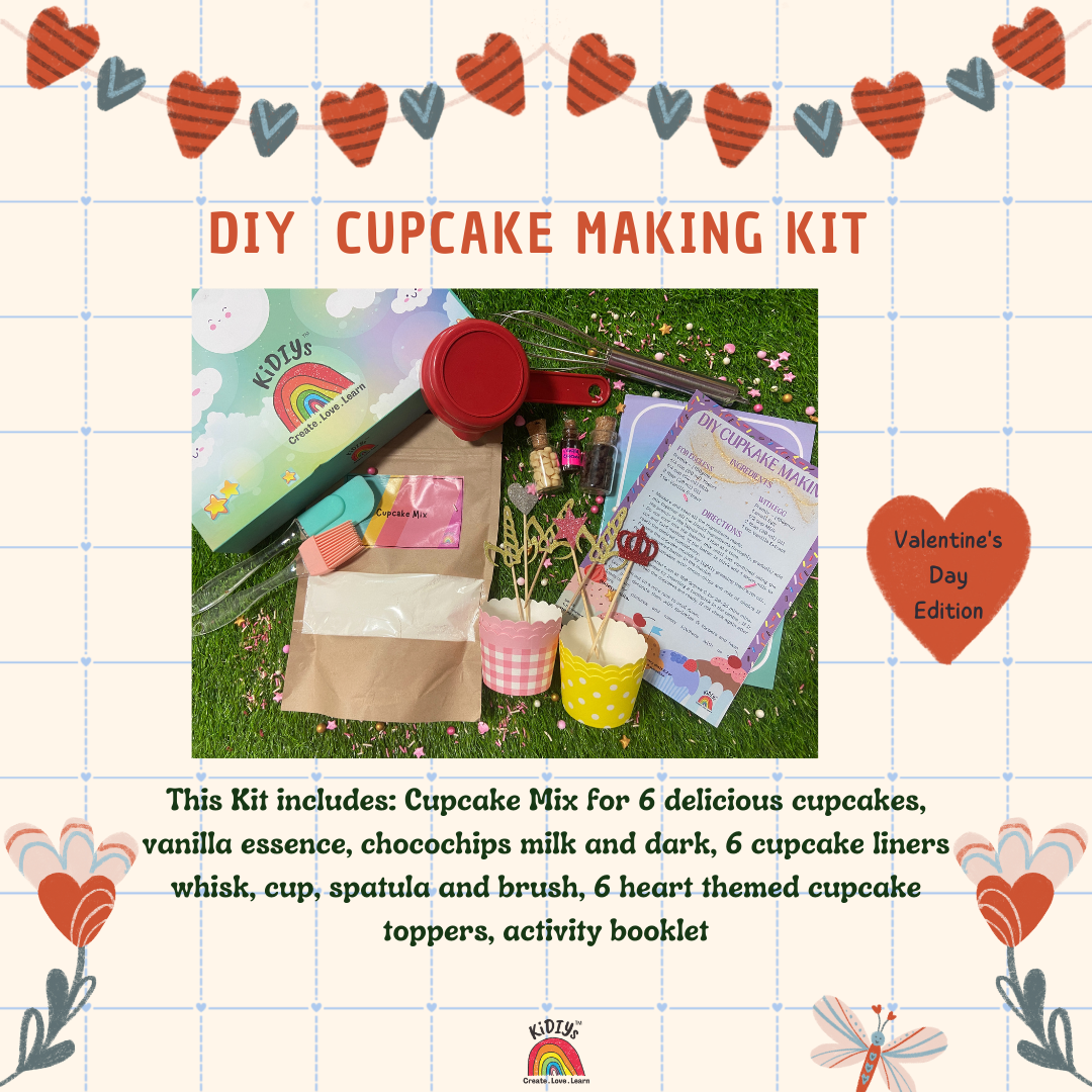 DIY Cupcake baking Kit - Valentines Edition