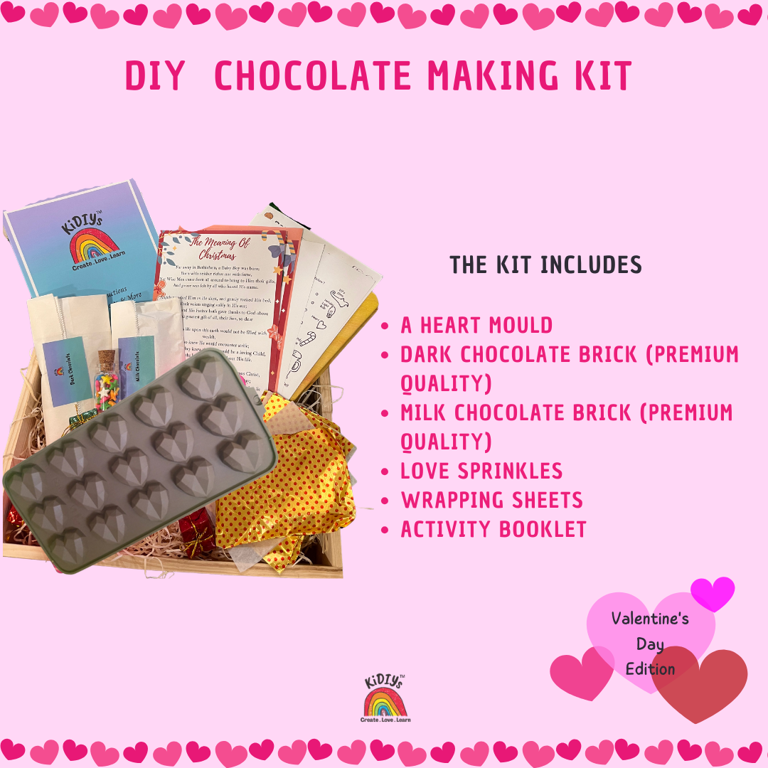 DIY Chocolate making Kit - Valentines Edition