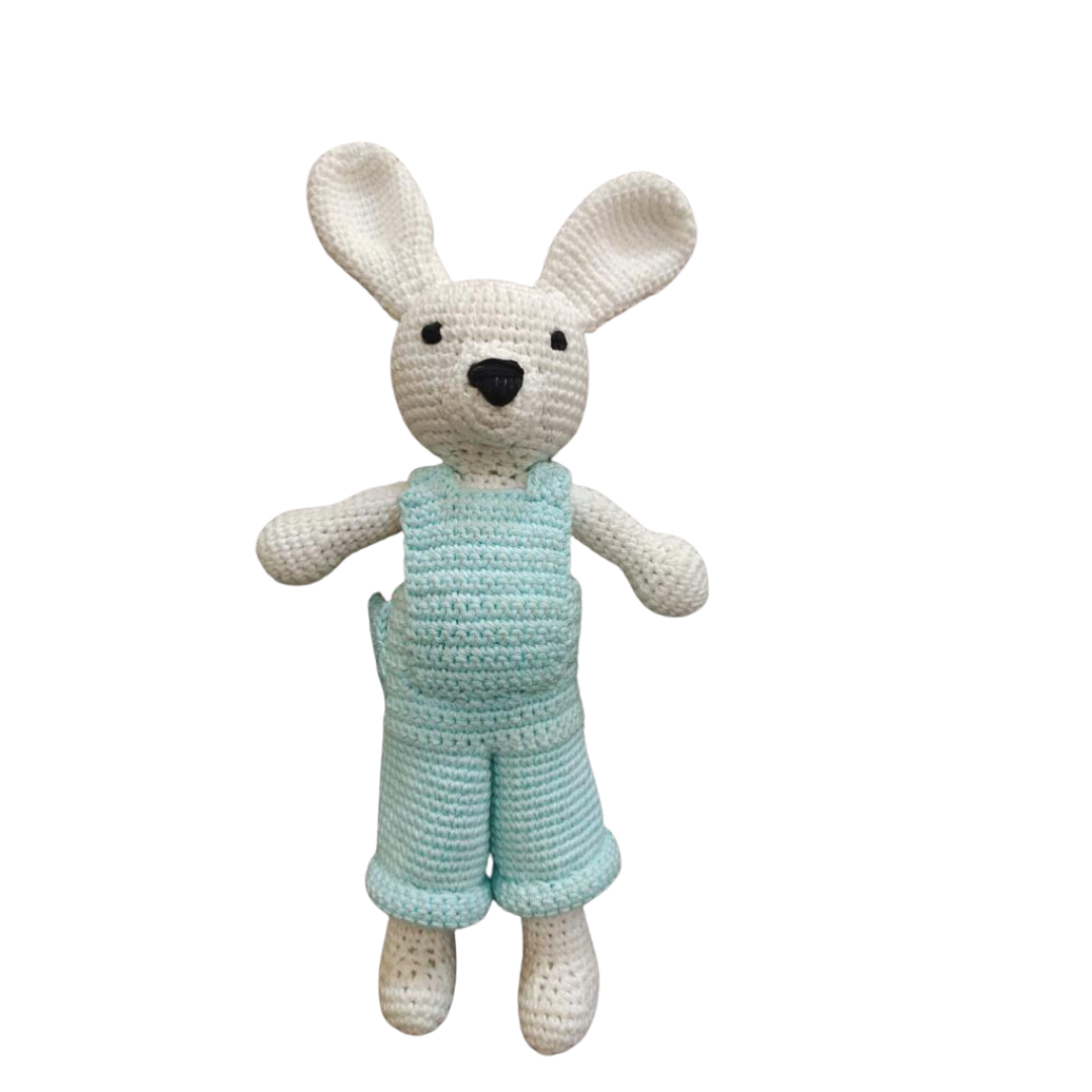 Crochet Dress Up Bunny Soft Toy | Pretend Play