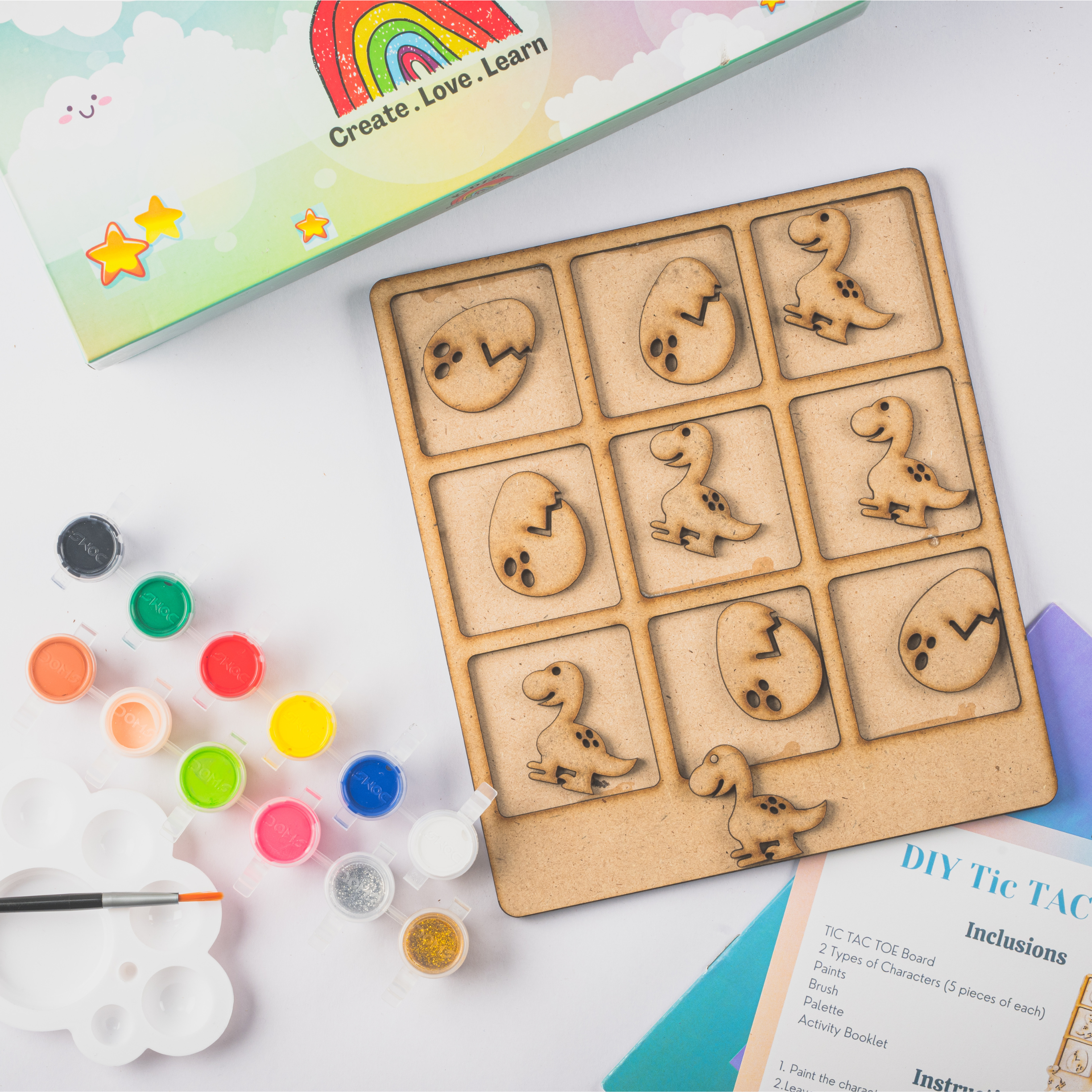 DIY Paint your own  Tic Tac Toe