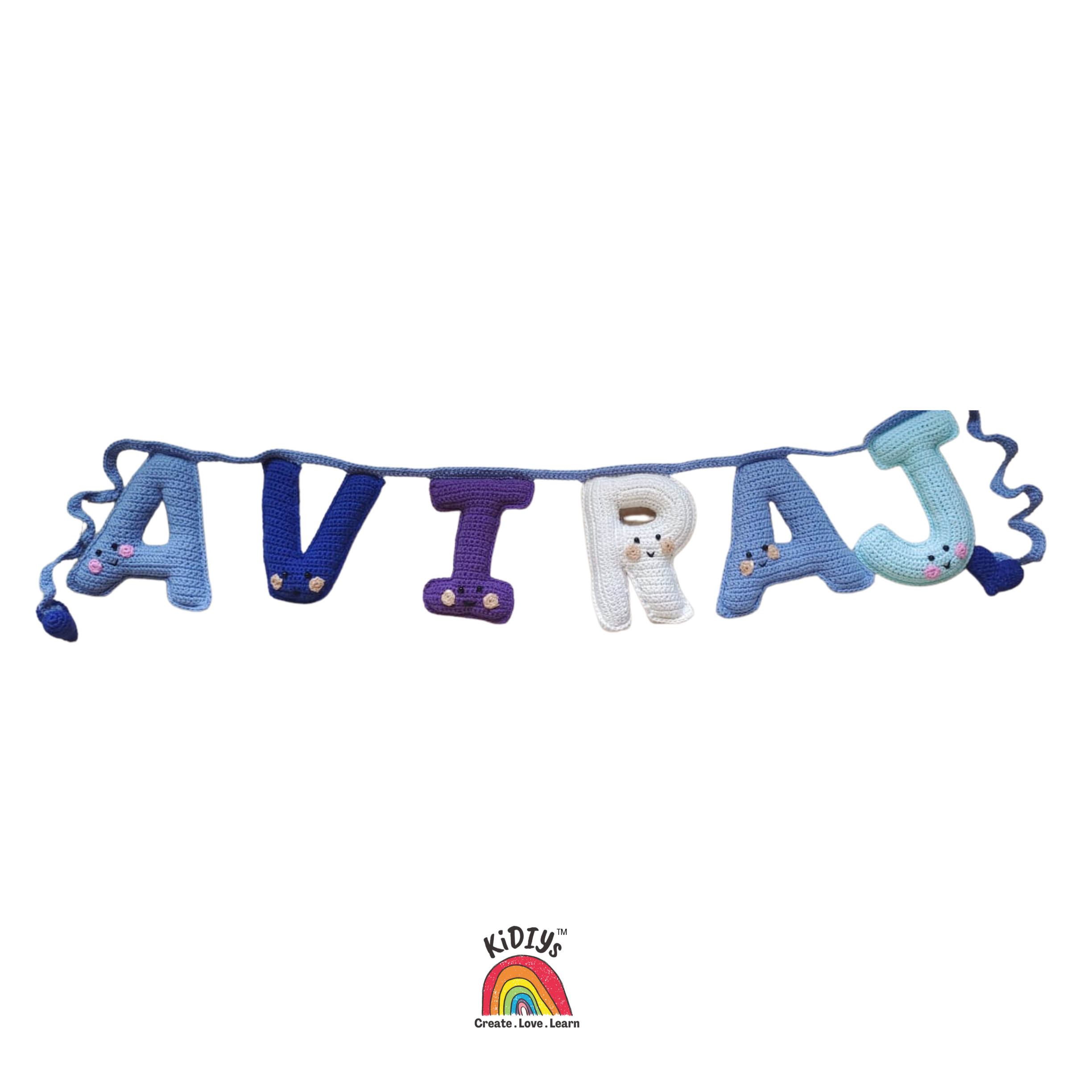 Crochet Name Hanging