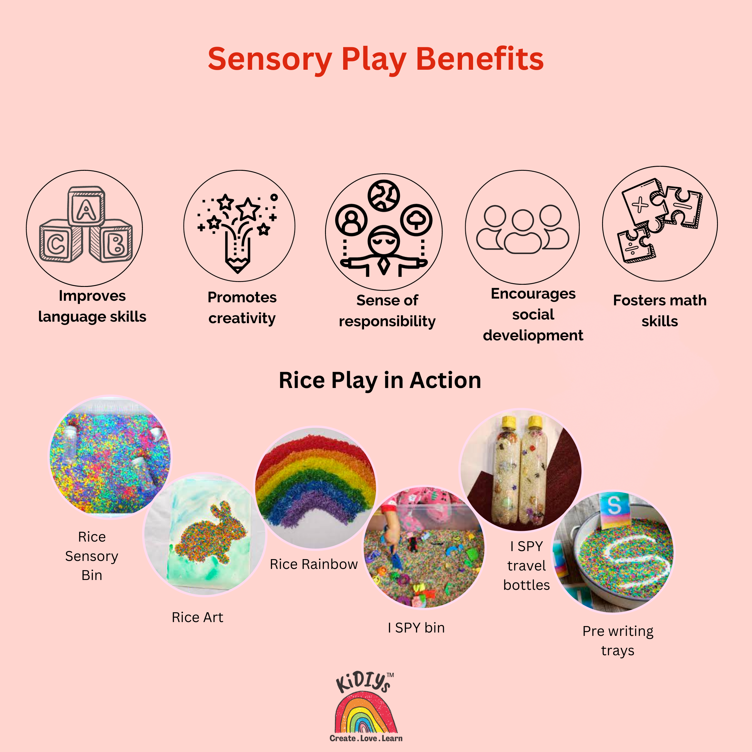 Peppa Sensory Kit with DIY Mud Mix