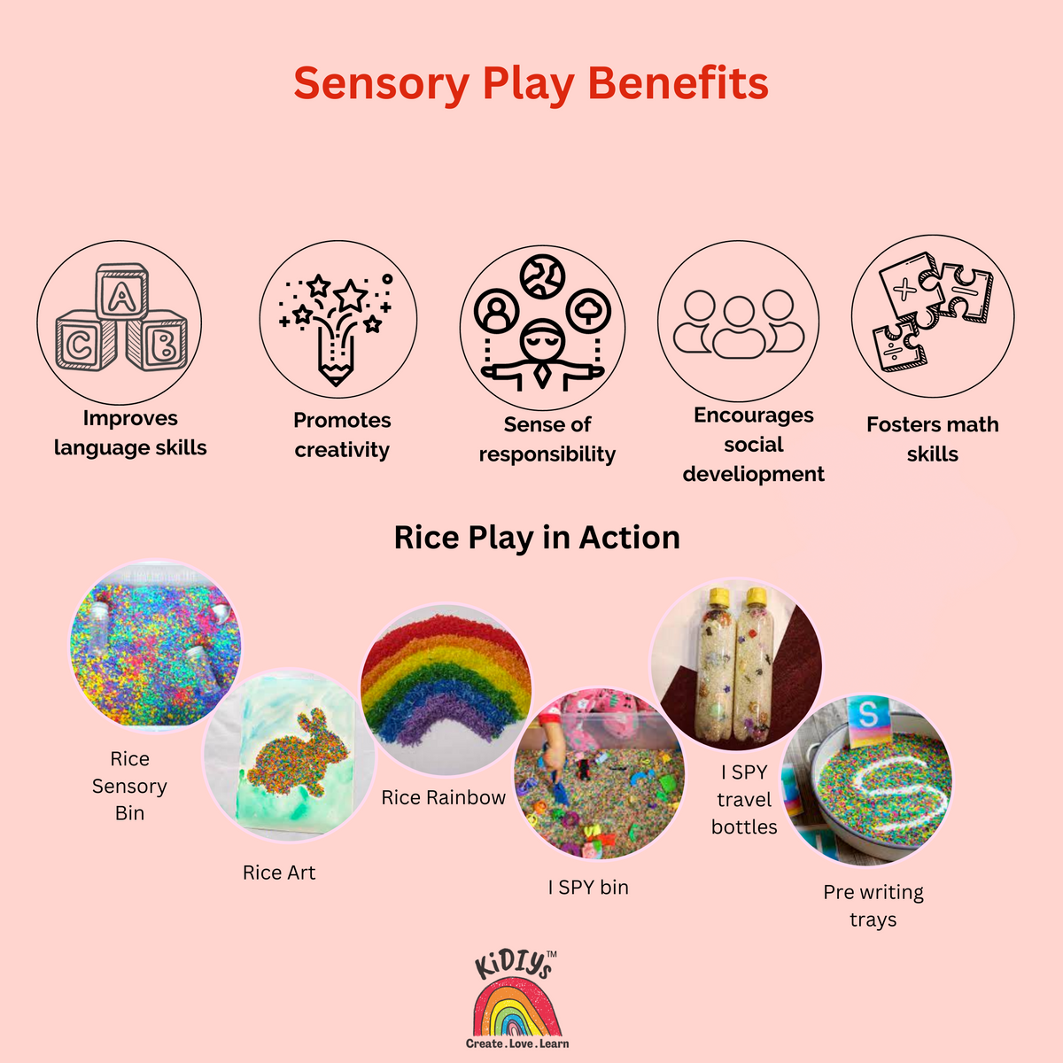 Peppa Sensory Kit with DIY Mud Mix