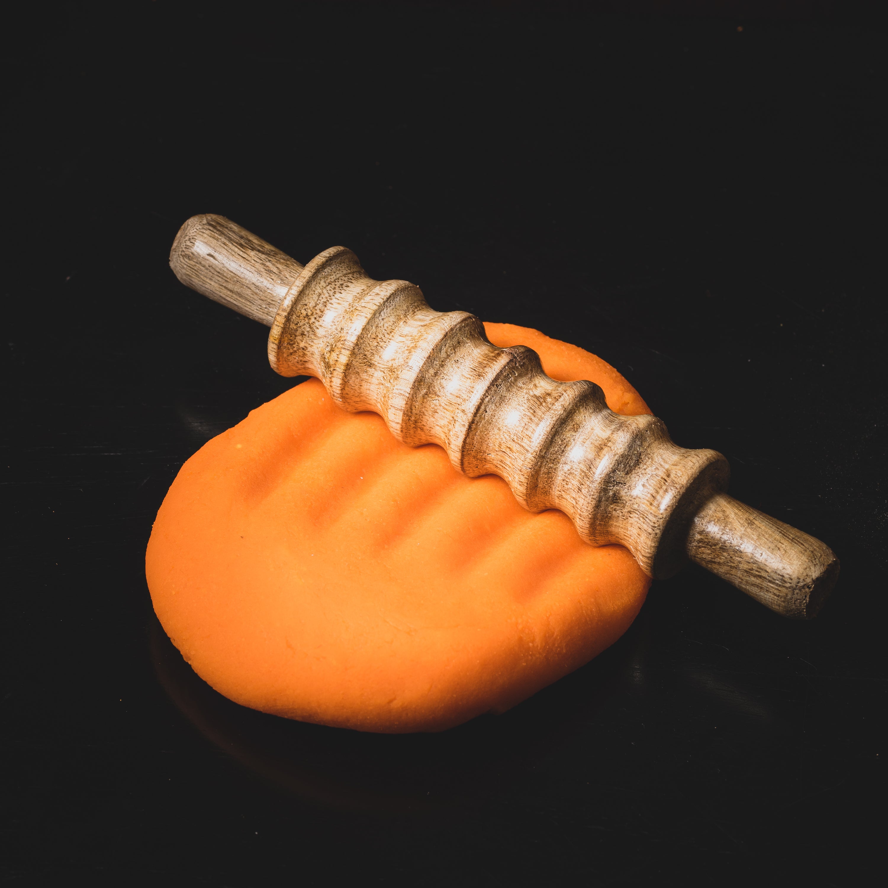 Wooden playdough Tools