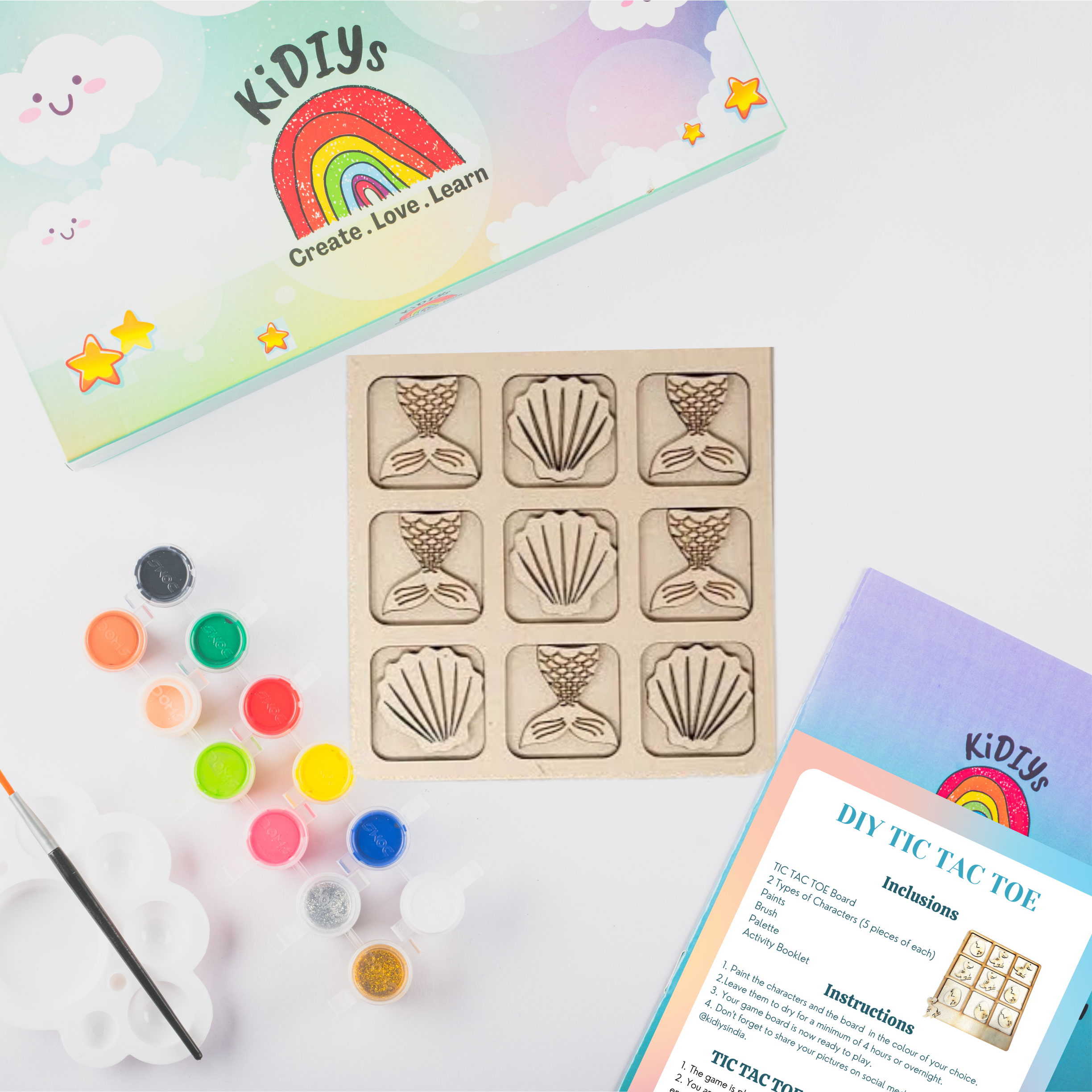 DIY Paint your own  Tic Tac Toe