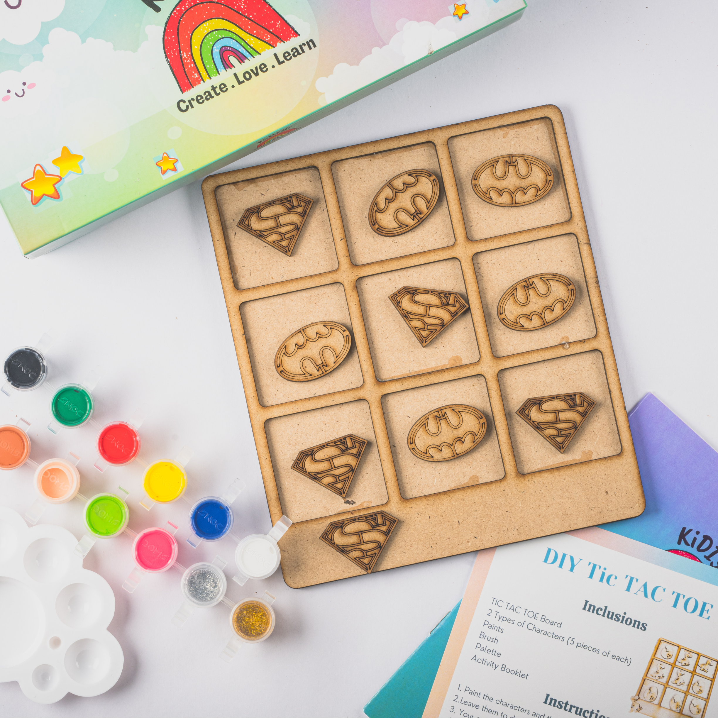 DIY Paint your own  Tic Tac Toe