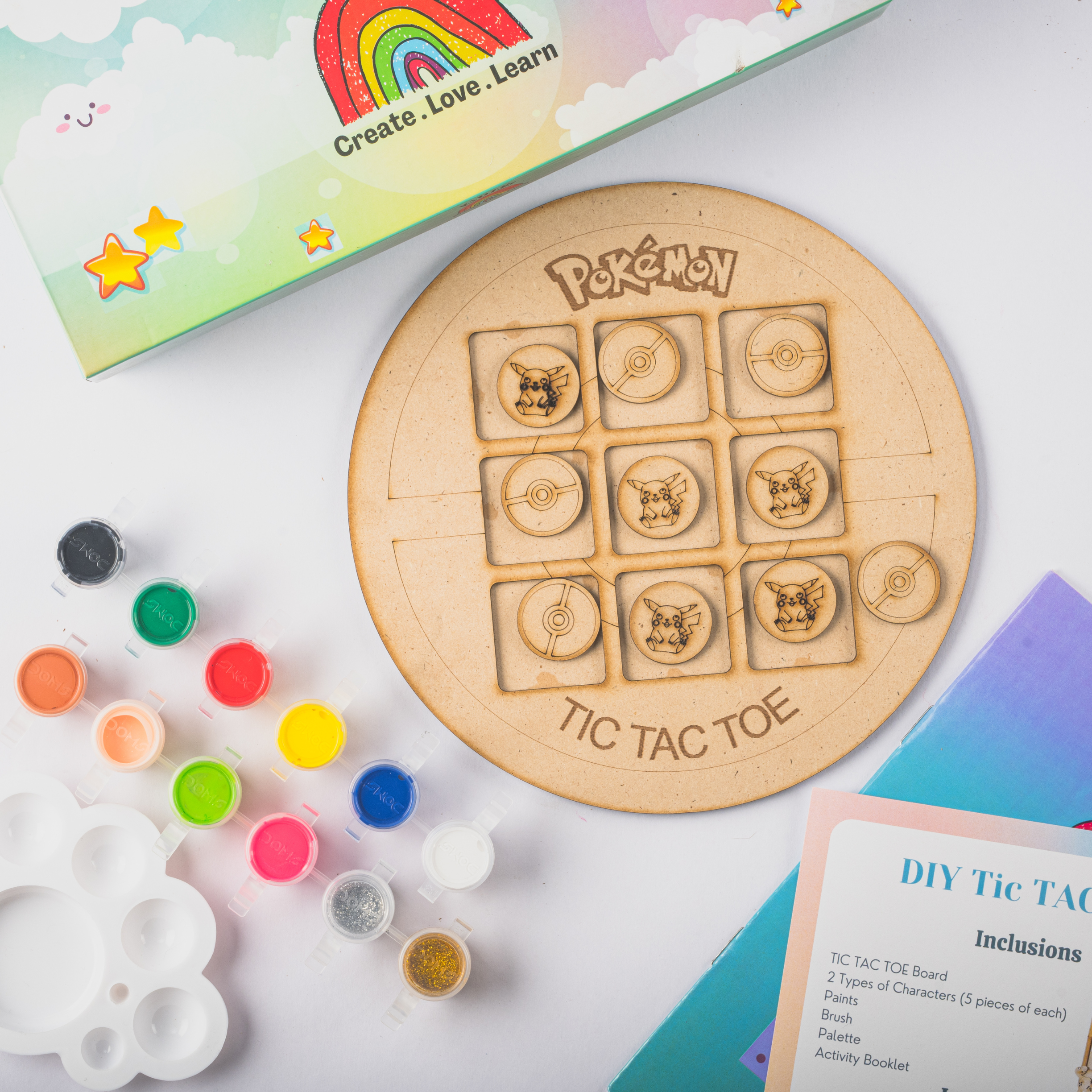 DIY Paint your own  Tic Tac Toe