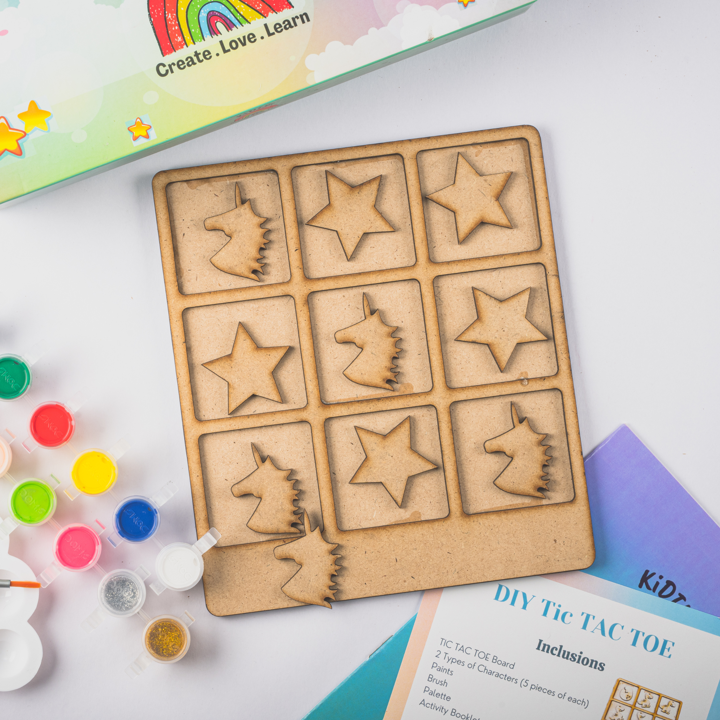 DIY Paint your own  Tic Tac Toe