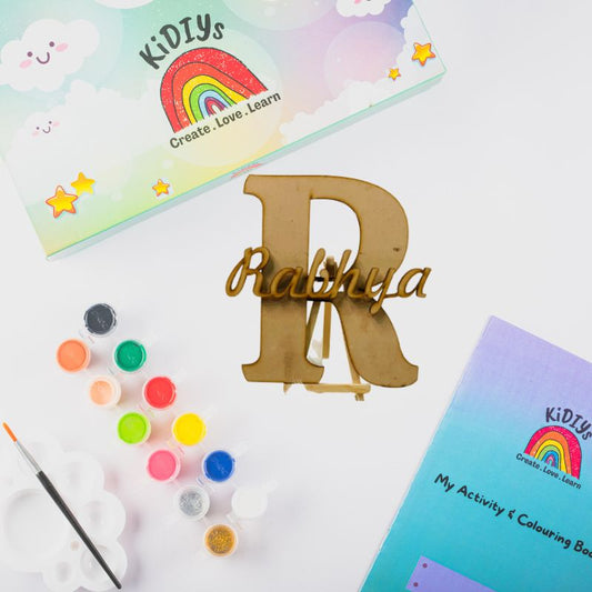 DIY Custom name & initial painting kit